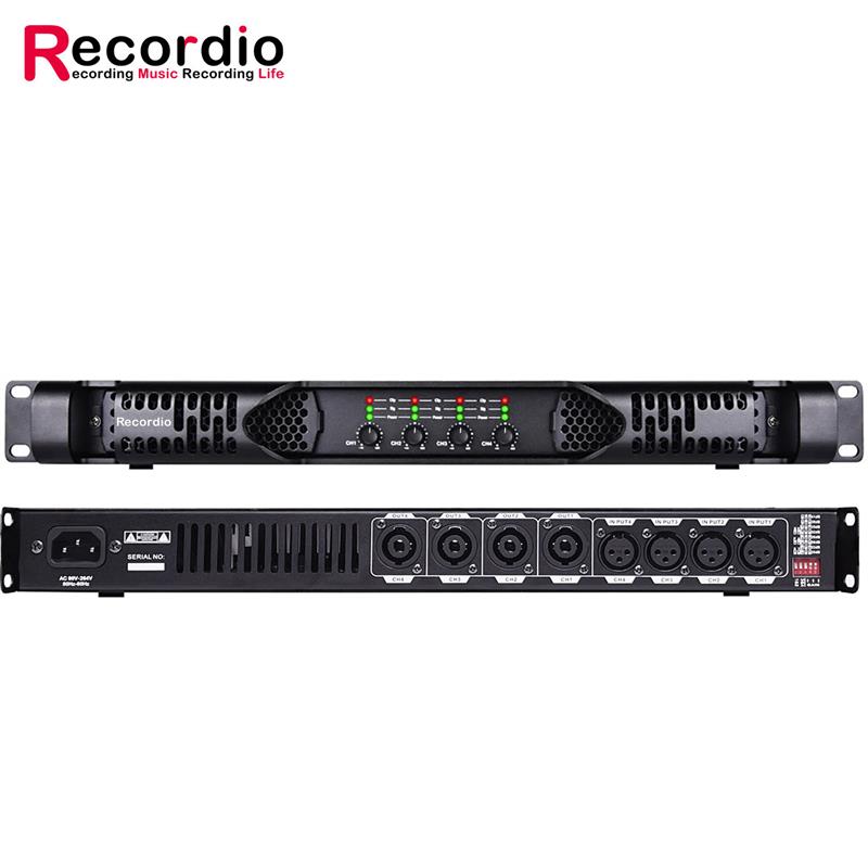 适配电商跨境数字功放纯后级四声道600W家庭影院KTV酒吧音响音箱