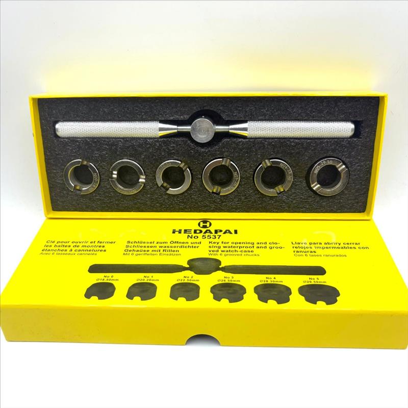 适配5537齿轮纹后盖开表器劳力S水鬼王开盖器迪通拿帝舵手表修表