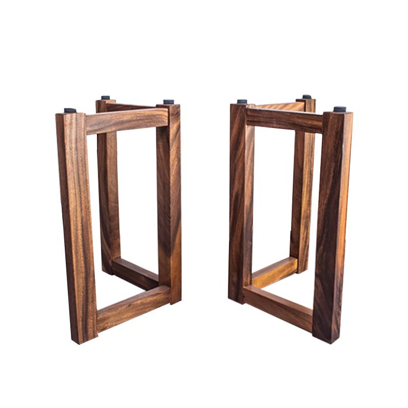 适用大板岩板实木桌脚桌腿支架定制茶桌腿架餐桌脚桌子腿支架台脚