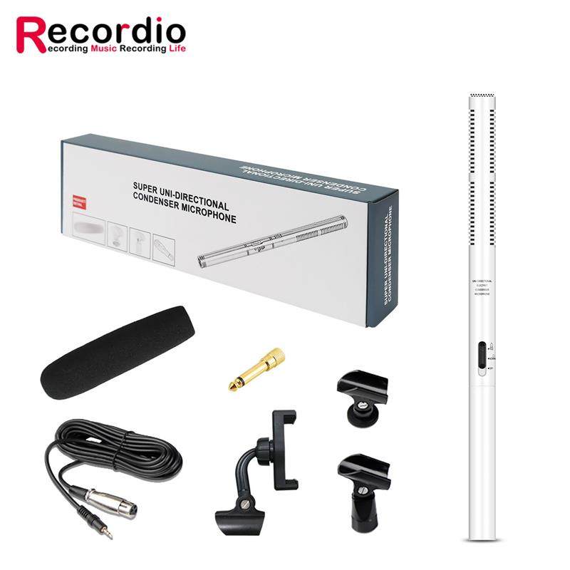 适配GAM-CF06 单反相机摄影机采访麦克风 手机采访直播录制录音话