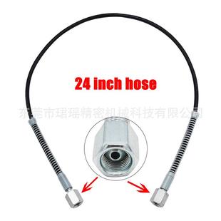 適配跨境供應(yīng)24英寸 60cm 充氣管帶保護(hù)彈簧DN3軟管1 BSP螺紋