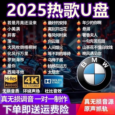 车载u盘柏林之声2025新款