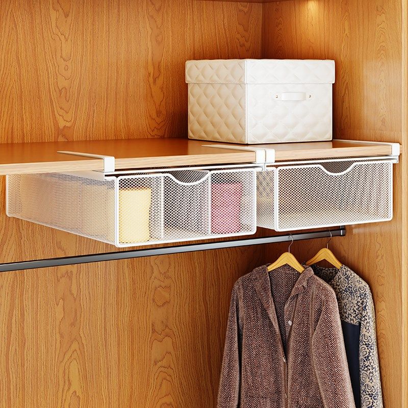 衣柜内抽屉式f袜子内衣内裤收纳整理盒神器贴身衣物下挂置物架加,收纳整理,收纳挂袋,淘宝优惠券,粉丝福利购,淘宝优惠卷
