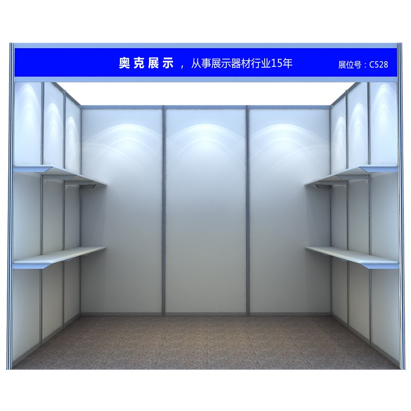 展会展示架标摊展位n层板支架隔板托架产品样品可拆卸展板搭建神