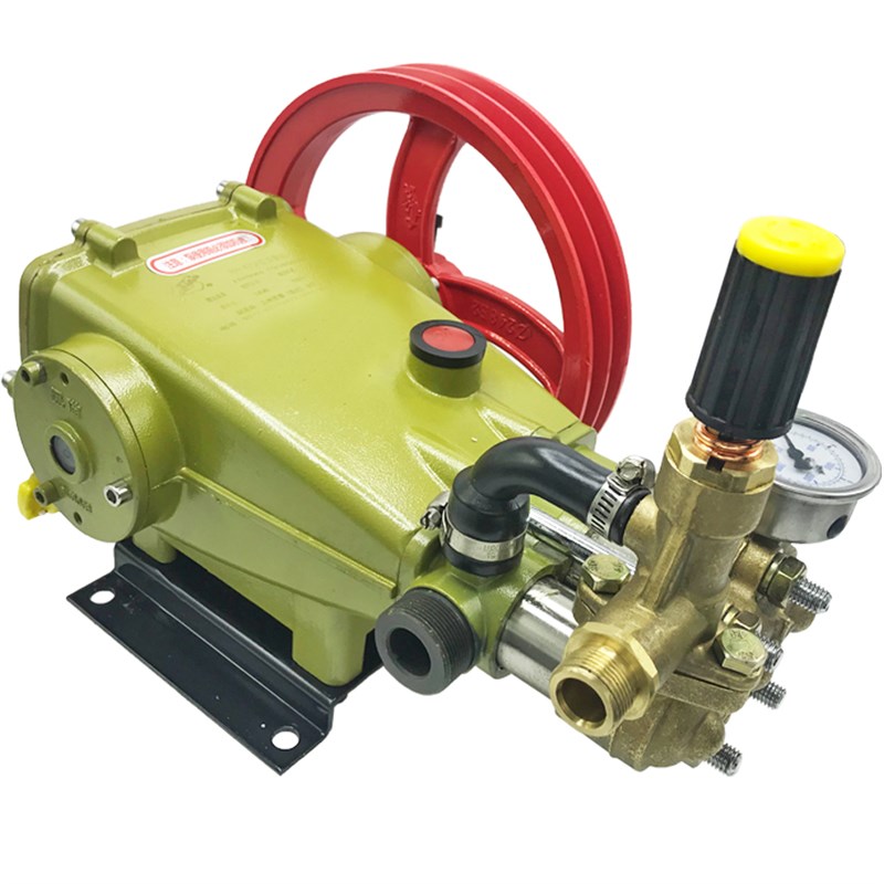 苏州猫清洗机大功率洗车机水u泵头435高压泵头配件三缸刷车活塞泵