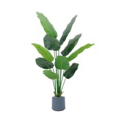 仿真绿植造景组合室内装 饰摆设旅人E蕉假树植物大型塑料花吊钟景