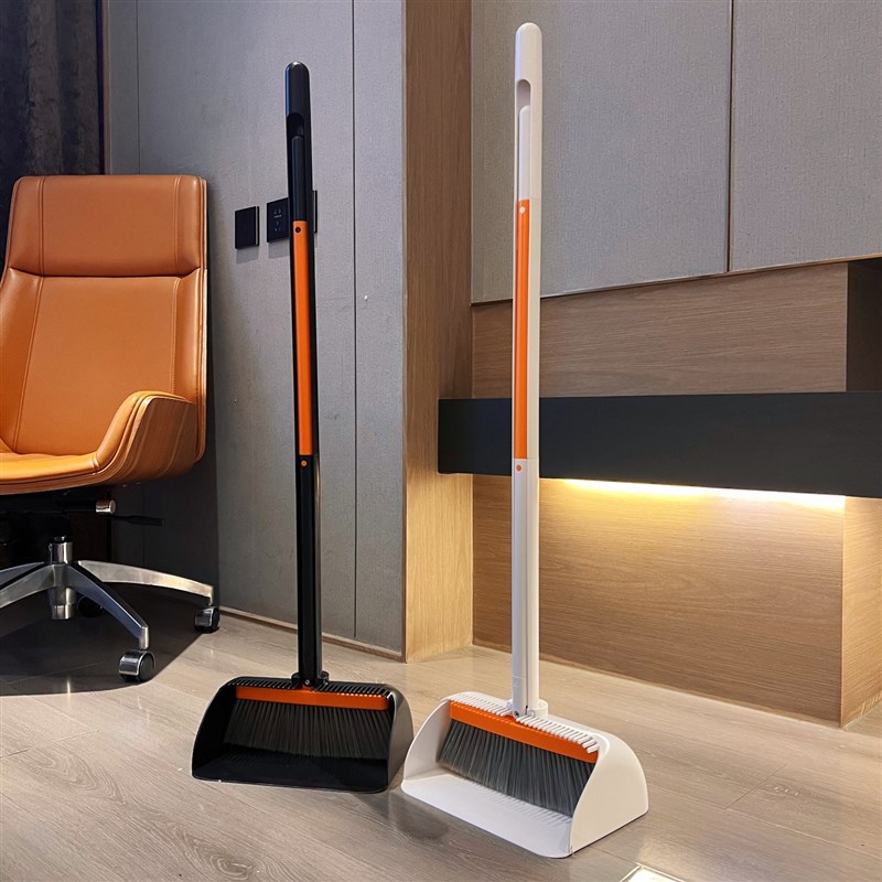 内嵌两用扫把簸箕套装家用2025新款扫地笤帚组合垃圾Y铲不沾头发