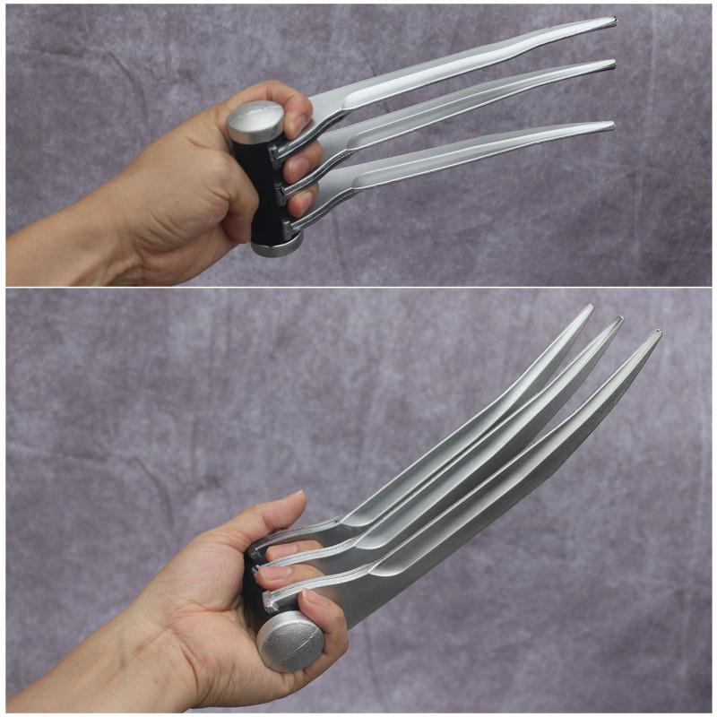 新款金刚狼道具 金钢PU狼爪面具Cosplay Swords刀剑饰品万圣节周