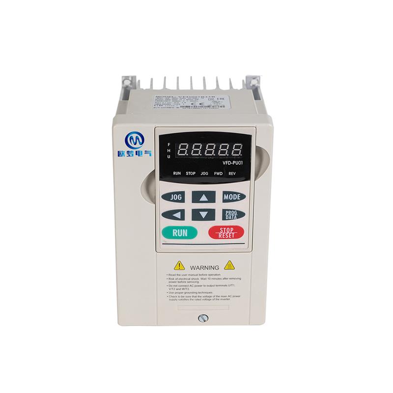 新款高频变频器VFD015B43A/055B43A三相380v3.7KW220v重载2.2包邮