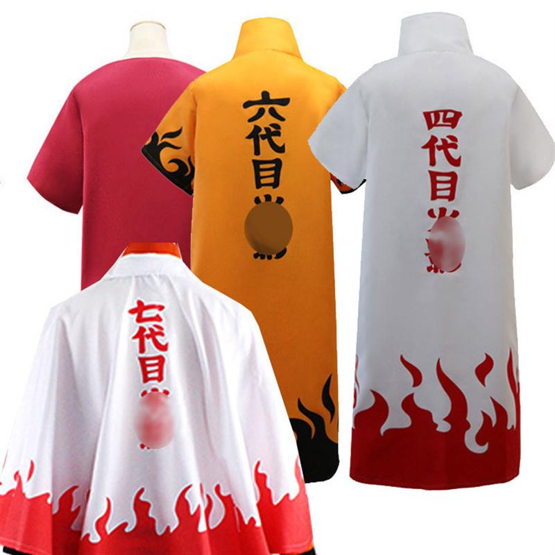 新款火影四代目六代目晓组织红云披风 斗篷衣带帽子Cosplay Cloth