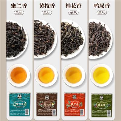 金帆牌凤凰单丛茶四大香型鸭屎香单枞新茶耐泡回甘品鉴装64g