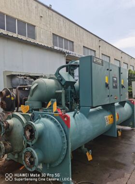 约克热泵冷水机组制冷量394.5/455kw销售一级能效
