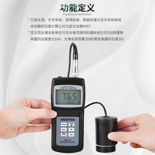 白度计检测WM 206一体式 106 纺织印染油漆涂料WM 兰泰白度计分体式