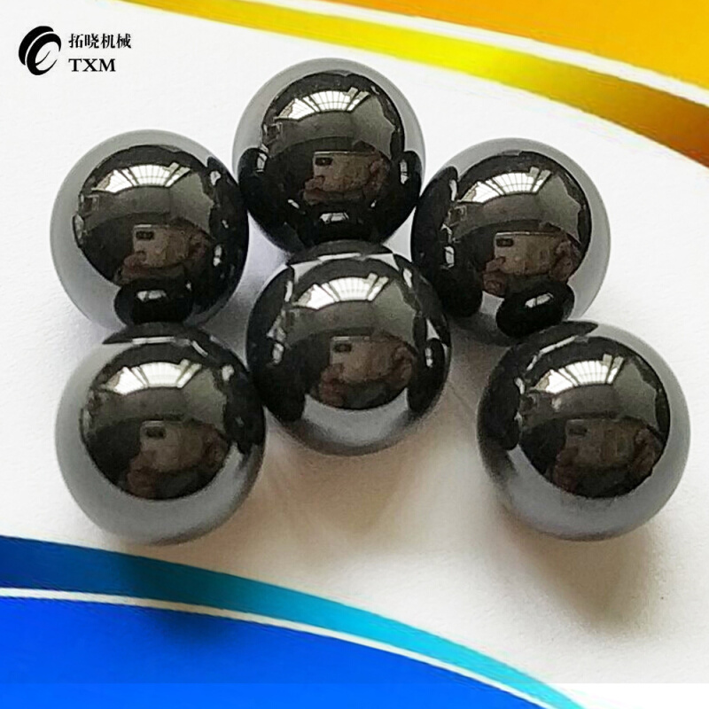 黑陶瓷氮化硅滚珠球85.725/88.9/95/140mm陶瓷球精度G100