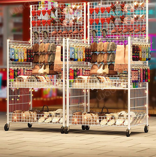 2026摆摊小推车地摊夜市专用车手推折叠桌花车促销展示架一秒收摊