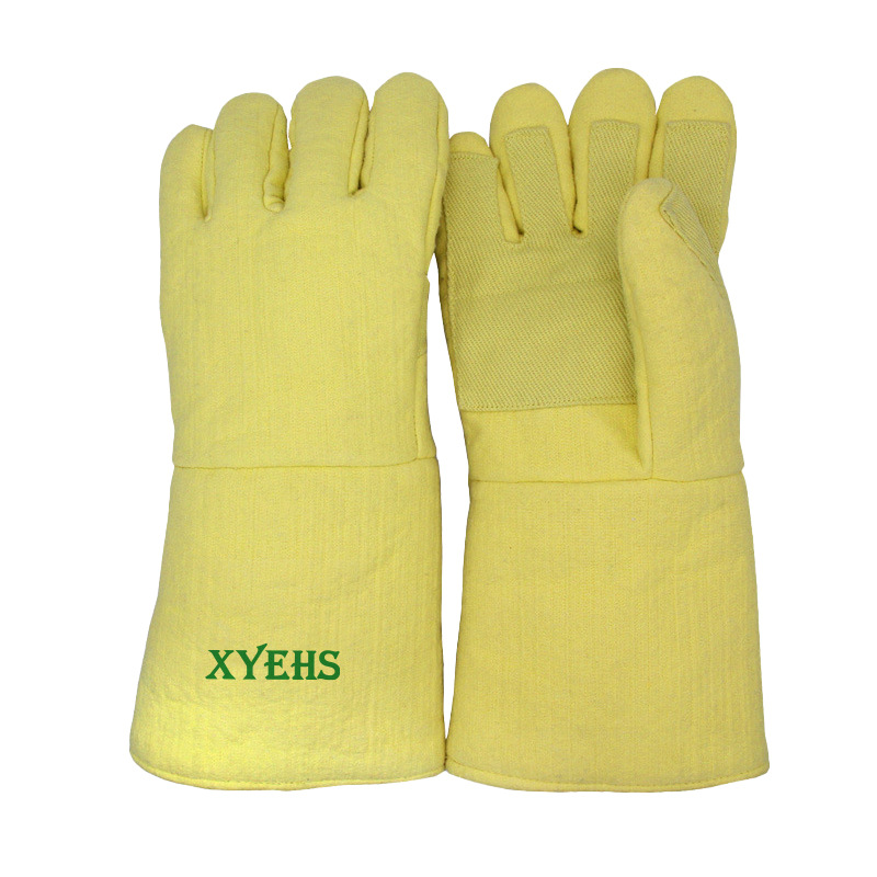 XYEHS 500度耐高温手套 掌心加固 芳纶隔热耐磨 焊接 36cm/45cm