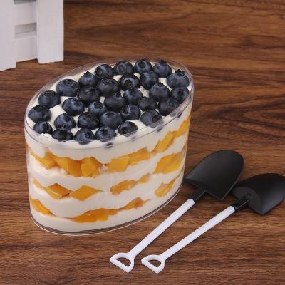 豆乳蛋糕盒提拉米苏盒子饼干包装盒千层盒透明水果蛋糕包装盒50个