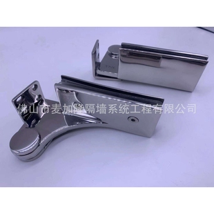 供应 玻璃夹 玻璃天地轴 木门天地轴 浴室玻璃门配件不锈钢