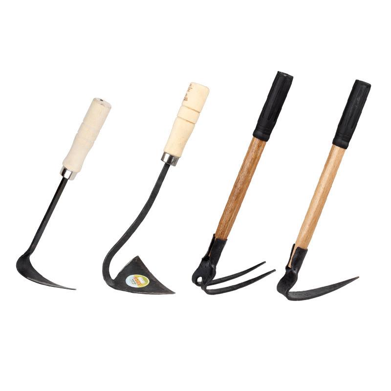 小锄头农用工具挖野菜家用农具两用种菜除草园林园艺种植户外挖土