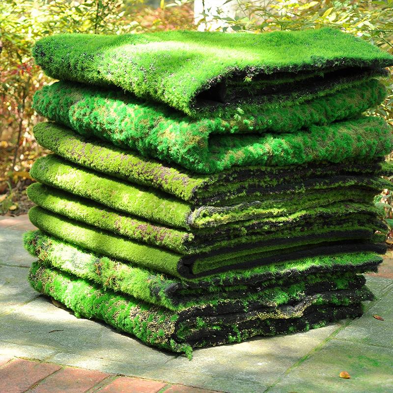 仿真青苔草坪假绿植苔藓室内景观人造草皮植物墙背景装饰