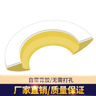 儿童衣柜拉手柜门实木门把手免打孔儿童房门拉手抽屉彩色把手柜子