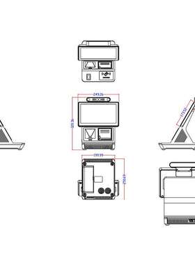 政务自助终端机多功能终端设备大厅自助服务一体机自助机kiosk