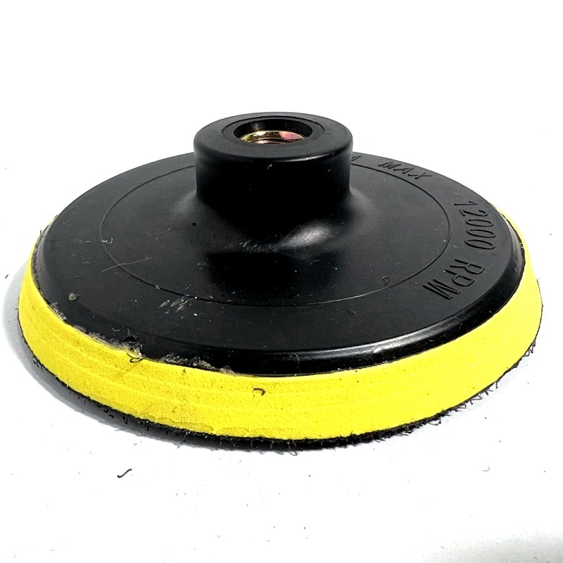 水磨片干磨片石材抛光片自粘盘接头橡胶软粘盘角磨机磨头砂纸吸盘