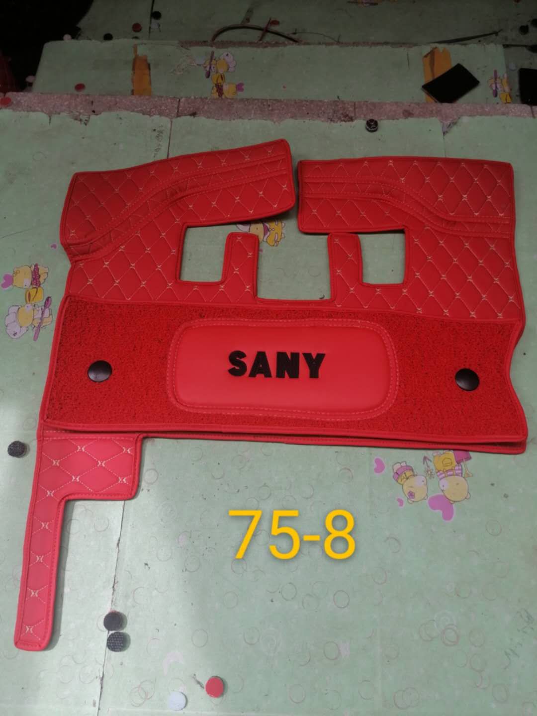 挖掘机脚垫三一55/60/75/-9 200pro  485H 75-8 135-10驾驶室地毯