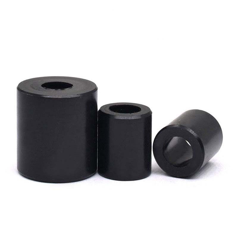 黑色ABS塑料隔离柱圆形螺丝套管尼龙垫柱绝缘空心直通柱加高垫片,搬运/仓储/物流设备,机械式停车设备（立体停车库）,淘宝优惠券,粉丝福利购,淘宝优惠卷