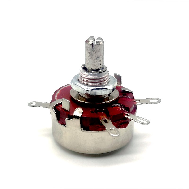 单圈合成碳膜电位器10K2W单联WH118调速电位器4K7 2K2  470K