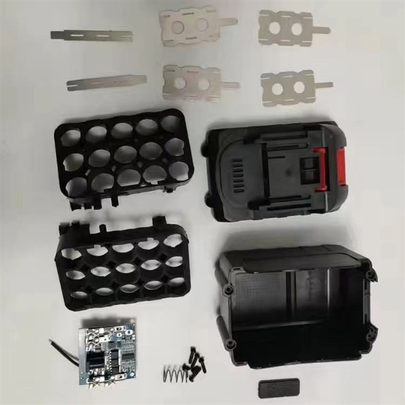 牧田款米款锂电动扳手电池外壳保护线路板配件龙韵芝浦红松匠盒子