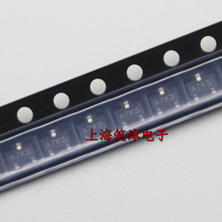 贴片三极管 BAV99 BAV99LT1G 丝印A7 A7W SOT-23 原装(100只10元)