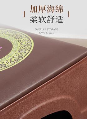 塑料拜凳加厚海绵跪垫打坐加厚铺垫禅修凳可收纳跪凳