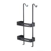 淋房壁挂置物架浴室冲凉间房太空铝挂篮卫浴生收层淋浴房单纳架双