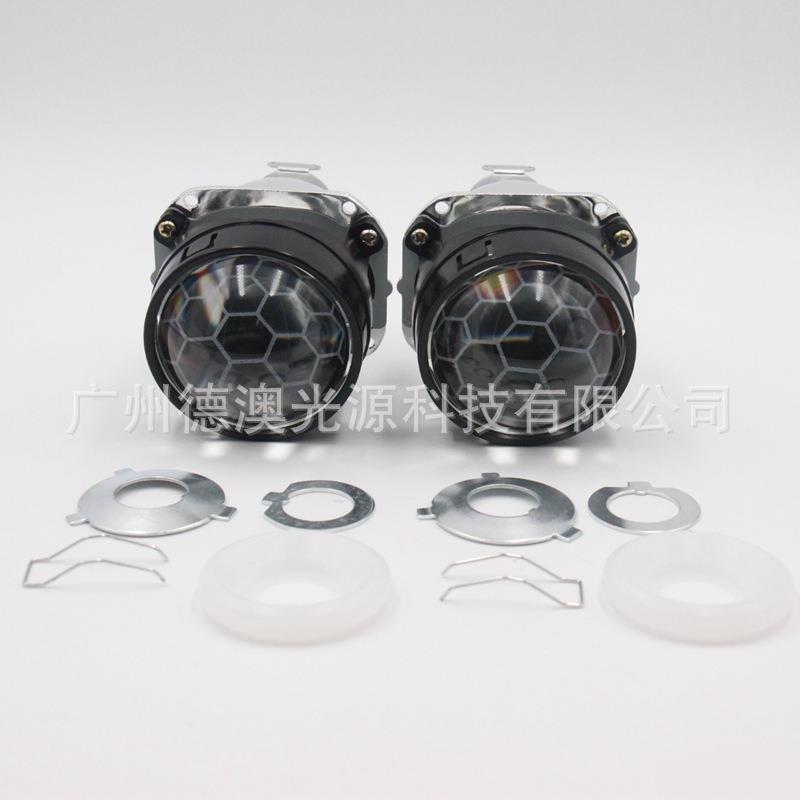 DAO伟世蓝膜通双光透镜h1灯HID25.灯寸氙气3r汽车大Hid