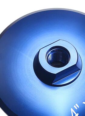 4理寸无品牌/大盘石水磨片角磨机吸盘金刚抛光片粘彩色铝接石头铝