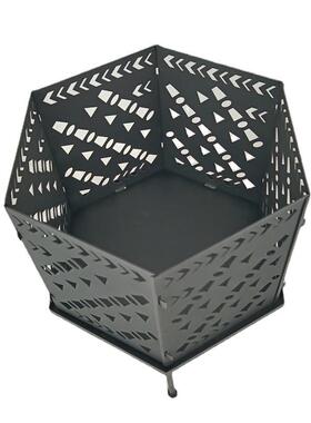 品外LHP02H便携露式户火盆新折叠篝火炉取暖营厂家柴火炉现货