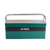 螺丝刀铁盒85件套筒修车工具汽保修车工具箱套装 棘轮两用扳手