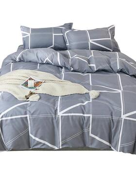 冬季新款四洗件套纯水宿棉磨毛套FL-TJ1-1件学生舍单人件套床三上