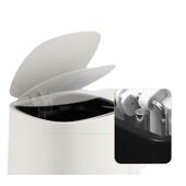 北欧脚踏ABS塑料圆形垃圾桶家用客厅厨房简约创意卫生间办公室7L