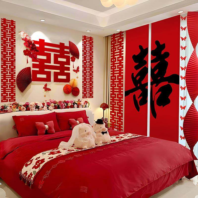 婚房布置套装结婚装方饰厅客卧室床头字kt20188597板婚礼男喜女出,节庆用品/礼品,陪嫁用品套装,淘宝优惠券,粉丝福利购,淘宝优惠卷