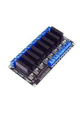 1/2WVQ4/56/8路固继电器态模块高电平低电平3VV1/2V24V负载250V2A