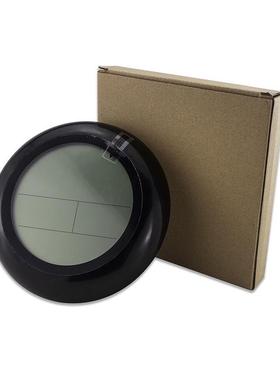 小7寸年创意轻奢双闹铃设计LD数显示C电子万历钟壁挂H165多字用钟