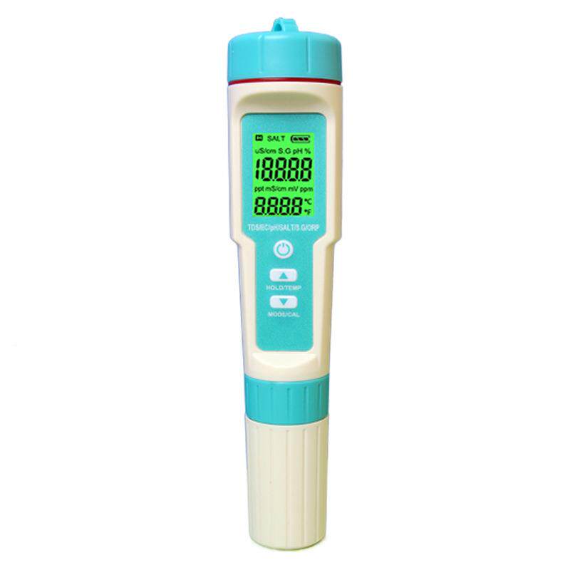 盐度水测水测笔七合一质P检测C-600仪多功能OR负电位ph计tds水质