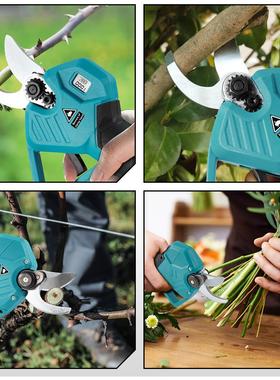 数修显屏锂电电动枝剪高枝枝剪果修修剪无树KRR线树枝剪