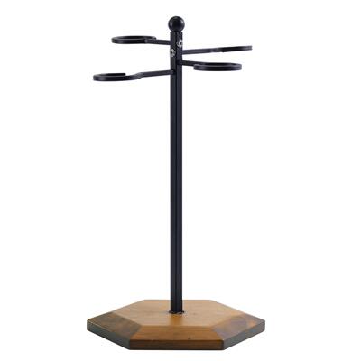 架葡萄酒高脚杯酒槟柜摆架件欧式吊挂杯YRU子木底倒挂香红酒杯架