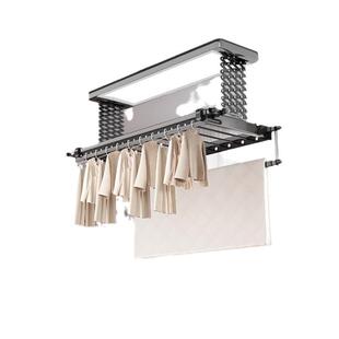 电动晾衣架家用阳台遥晒升控降密全屏加599双剪晾被全自动晾带灯