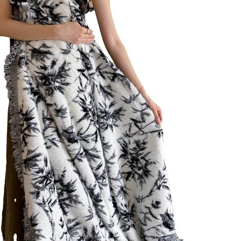 MT202408毯国潮东方美单学貂绒提花人追剧毯办公室仿沙发毛午睡盖,床上用品,休闲毯/毛毯/绒毯,淘宝优惠券,粉丝福利购,淘宝优惠卷