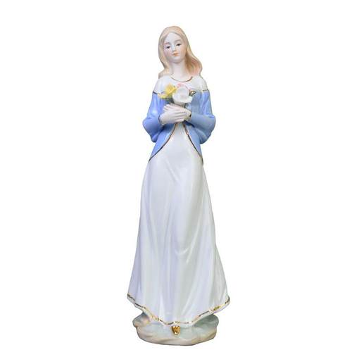 欧式轻奢装装饰品家居客厅酒柜饰品摆设现代房间西洋女陶瓷工艺品