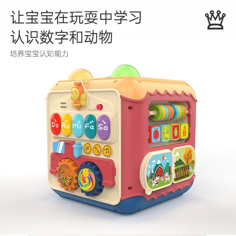 婴儿玩具-01音岁拍拍鼓童手拍鼓宝宝六面体早教益智乐684077儿-12